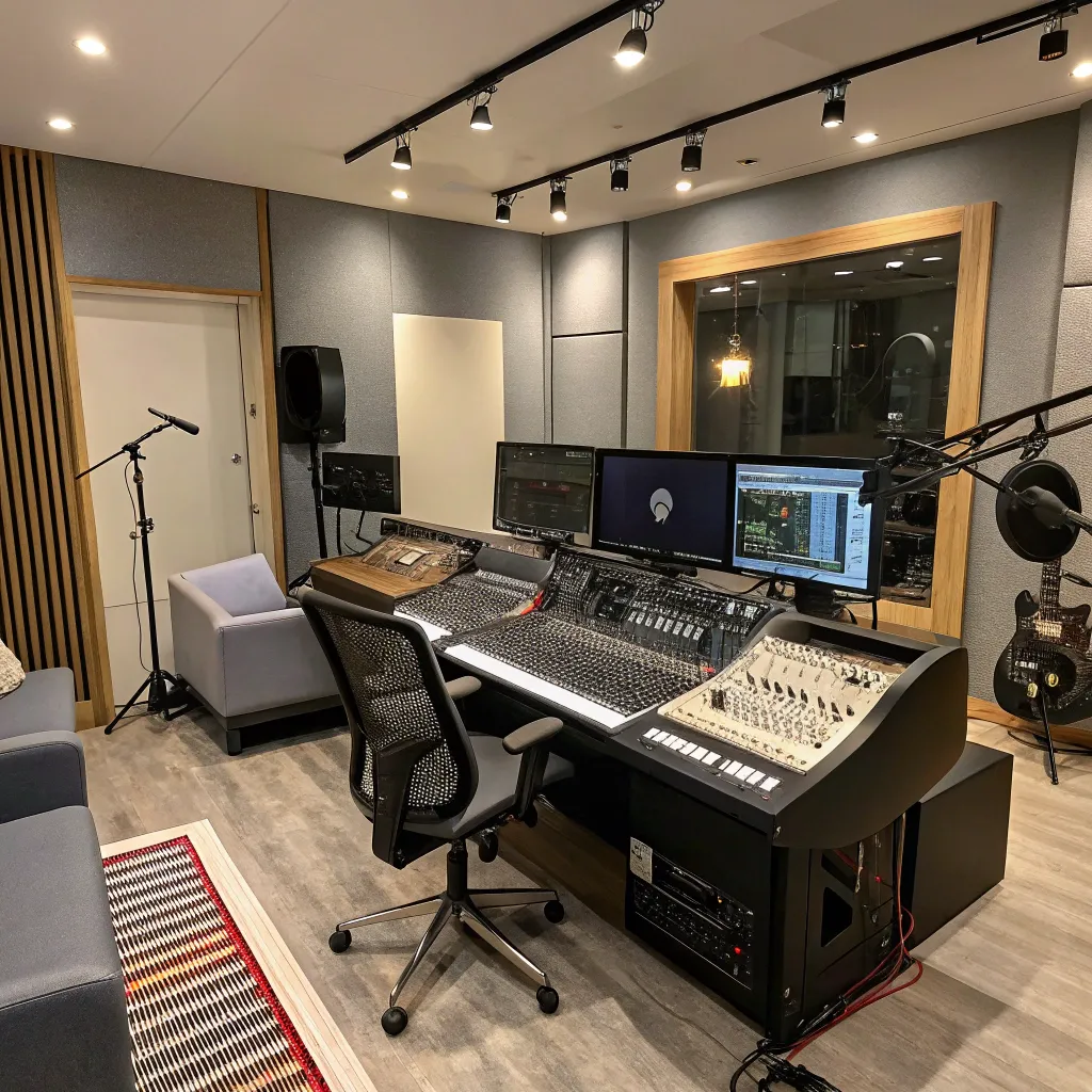 Laventhoryx Studio 1 - Professional Sound Recording Setup
